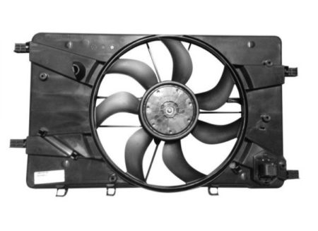 Radiator cooling fan assy 2.4L; Motor/Blade/Shroud Assy - BUICK VERANO 2012-2017