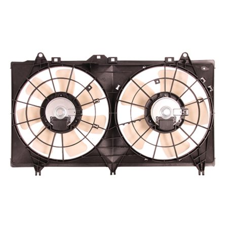 Radiator cooling fan assy 6.2L; w/o Bushing; Motor/Blade/Shroud Assy - CHEVROLET CAMARO 2012-2015