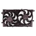 Radiator cooling fan assy 2.5L; Motor/Blade/Shroud Assy - CHEVROLET MALIBU 2013-2015