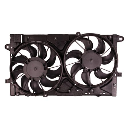 Radiator cooling fan assy 2.5L; Motor/Blade/Shroud Assy - CHEVROLET MALIBU 2013-2015