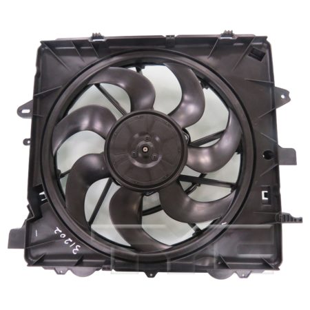 Radiator cooling fan assy Exc V; Sedan; Motor/Blade/Shroud Assy - CADILLAC STS 2009-2011