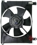 Radiator fan/motor assembly w/A/C - CHEVROLET AVEO 2004-2004