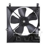 Radiator fan/motor assembly w/A/C - CHEVROLET AVEO 2005-2008
