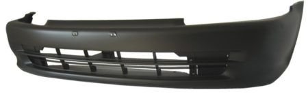 Front bumper cover 4dr sedan; prime - HONDA CIVIC 1992-1995