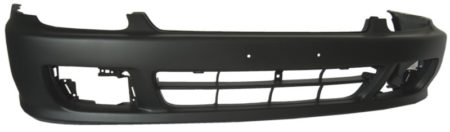 Front bumper cover w/side marker lamp holes; prime - HONDA PRELUDE 1997-2001