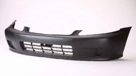 Front bumper cover 2dr coupe/2dr hatchback; prime - HONDA CIVIC 1999-2000