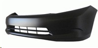 Front Bumper Cover Dx/Hf/Lx; Sedan; Usa/Canada Built; W/O Fog Lamps; Primed - HONDA CIVIC 2012-2012