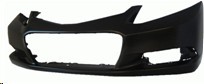 Front bumper cover EX|EX NAVIEX-L|EX-L NAVI|SI|SI NAVI; Sedan; w/Fog Lamps; prime - HONDA CIVIC 2012-2012
