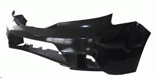 Front bumper cover EX|EX-L|LX; w/o Park Assist; w/o Headlamp Washer Holes; prime - HONDA PILOT 2012-2015