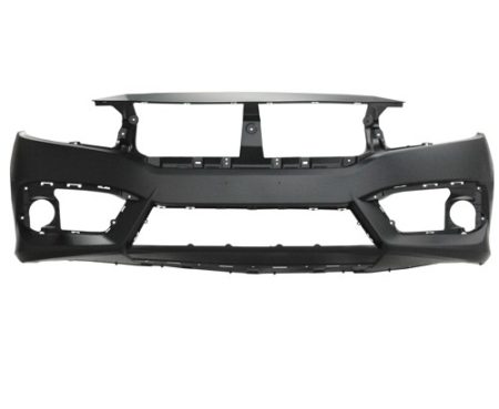 Front Bumper Cover Sedan; Primed CAPA