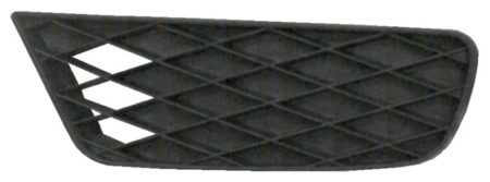 Left Front bumper insert HYBRID; Outer Grille; matte black - HONDA CIVIC 2009-2011