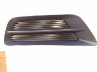 Left Front Bumper Insert Sedan; Fog Lamp Opening Cover; W/O Fog Lamps - HONDA ACCORD 2013-2015