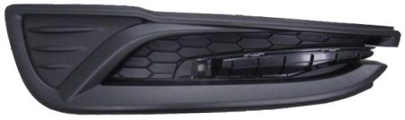 Left Front bumper insert Sedan; Fog Lamp Opening Cover; w/o Fog Lamps - HONDA CIVIC 2013-2015