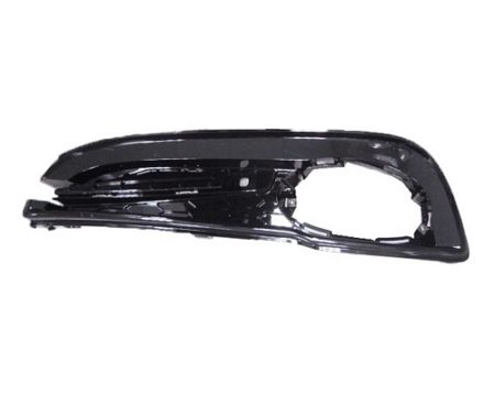 Left Front Bumper Insert 1.8L; Sedan; Fog Lamp Bezel; W/Fog Lamps - HONDA CIVIC 2013-2015