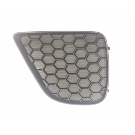 Left Front bumper insert Coupe; Fog Lamp Opening Cover; w/o Fog Lamps; Outer Grille - HONDA ACCORD 2013-2015