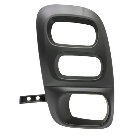 Left Front bumper insert EX|EX-L|LX; Fog Lamp Bezel; Textured - HONDA ODYSSEY 2021-2023