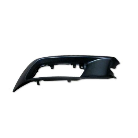 Right Front bumper insert Sedan; Factory Installed; Fog Lamp Bezel; Crystal Black (Code NH731P); PTM - HONDA CIVIC 2012-2012