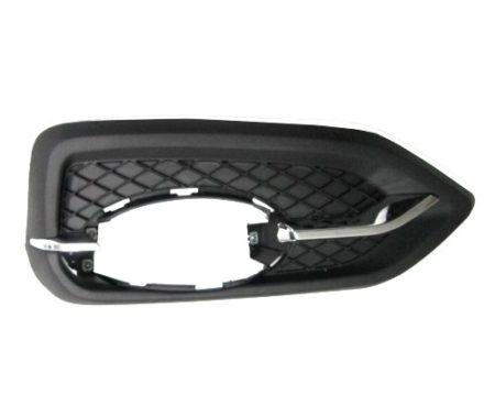 Right Front bumper insert 1.8L; Coupe; Fog Lamp Cover; w/Fog Lamps - HONDA CIVIC 2014-2015