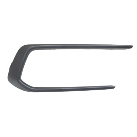 Right Front bumper molding Side Garnish; Matte Black - HONDA PASSPORT 2019-2021