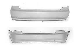 Rear bumper cover 2dr hatchback; prime - HONDA CIVIC 1992-1995