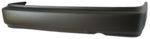 Rear bumper cover 2dr coupe/4dr sedan; USA/Canada built; prime - HONDA CIVIC 1996-1998