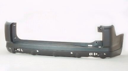 Rear bumper cover matte-gray/black; grained finish; USA market - HONDA CR-V 2002-2004