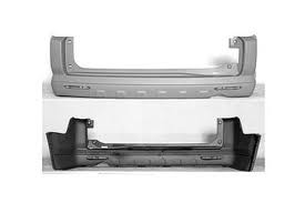 Rear Bumper Cover Lx/Ex; U.K. Built; Primed CAPA - HONDA CR-V 2005-2006