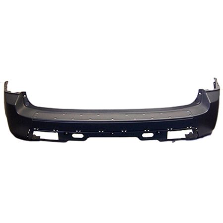 Rear bumper cover EX|EX-L|LX; w/o Parking Sensor; prime - HONDA PILOT 2009-2011
