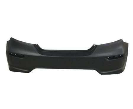 Rear Bumper Cover Coupe; Primed CAPA - HONDA CIVIC 2014-2015