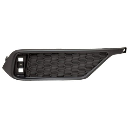 Left Rear bumper insert Coupe; Outer Garnish; Black - HONDA CIVIC 2016-2020