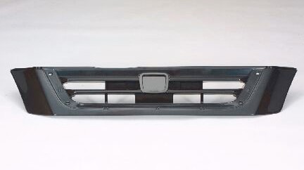 Grille assy matte black; code NH592P; w/o molding - HONDA CR-V 1997-2001