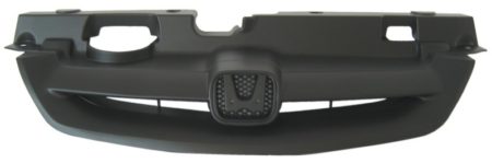 Grille assy 2dr coupe; black - paint to match - HONDA CIVIC 2001-2003