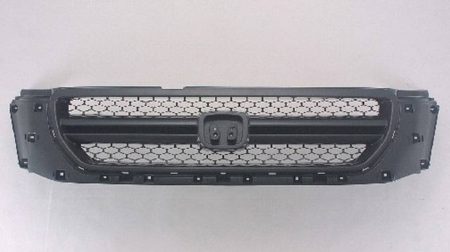 Grille assy LX; matte-dark gray - HONDA PILOT 2003-2005