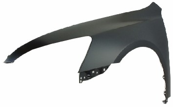 Left Front Fender Assy 4Dr Sedan; Usa; W/O Side Repeater Lamp CAPA