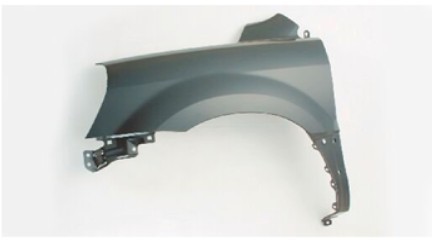 Left Front fender assy all - HONDA PILOT 2003-2005