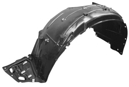 Left Front Fender Inner Panel Touring; Sheet Metal - HONDA CIVIC 2016-2018