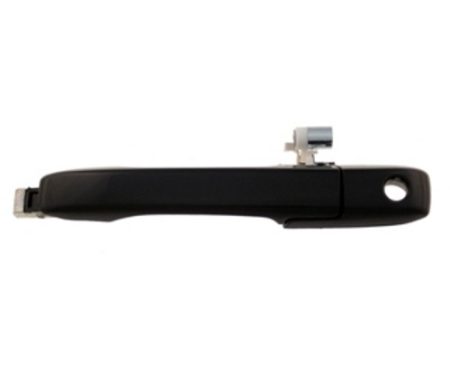 Left Front door handle outer nighthawk black pearl; w/SE model - HONDA CR-V 2002-2006