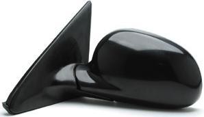 Left Mirror outside rear view 2dr coupe/2dr hatchback; power remote; black - HONDA CIVIC 1992-1995