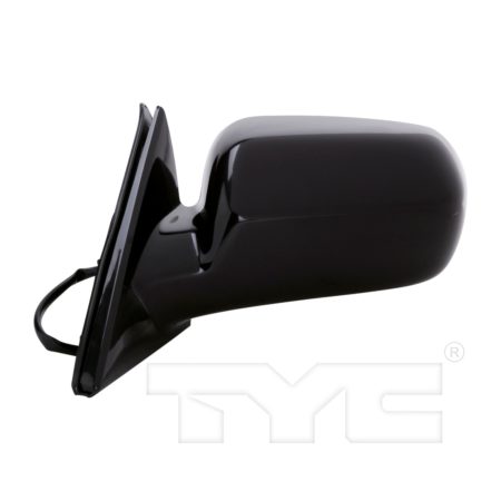 Left Mirror outside rear view 4dr sedan; USA built; power remote; non-folding; paint to match - HONDA ACCORD 1998-1998