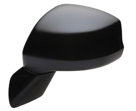 Left Mirror outside rear view Coupe; Manual; w/Base; w/Cover; Black - HONDA CIVIC 2012-2012