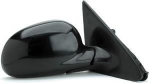 Right Mirror outside rear view 2dr coupe/2dr hatchback; manual foldaway; black - HONDA CIVIC 1992-1995