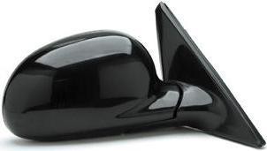 Right Mirror outside rear view 4dr sedan; power remote foldaway; black - HONDA CIVIC 1992-1995