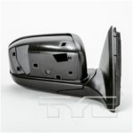 Right Mirror outside rear view Sedan; Power; Non-Heated; USA/Mexico Built; Black Pearl; (Code B92P); PTM - HONDA ACCORD 2003-2005