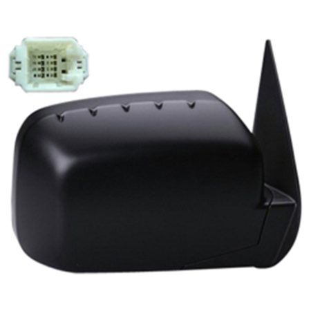 Right Mirror outside rear view RT|RTX; Textured Black - HONDA RIDGELINE 2006-2014