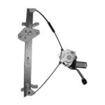 Left Front door glass regulator HYBRID; w/motor - HONDA ACCORD 2005-2007