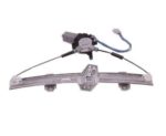 Left Front door glass regulator Sedan; Power; w/Motor - HONDA CIVIC 1996-2000