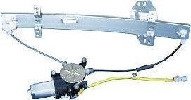 Right Front door glass regulator 4dr sedan; power; w/motor - HONDA ACCORD 1998-2002