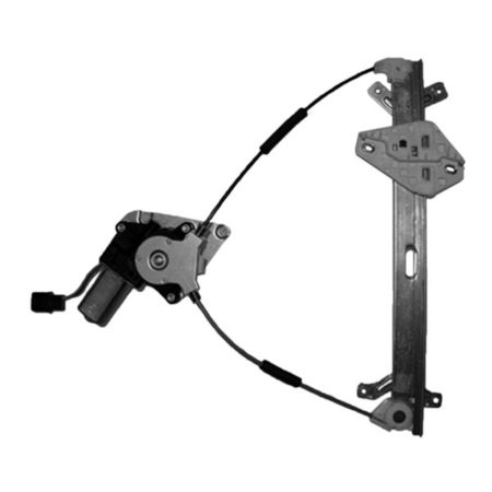 Right Front door glass regulator Coupe; Power; w/Motor - HONDA ACCORD 2003-2007