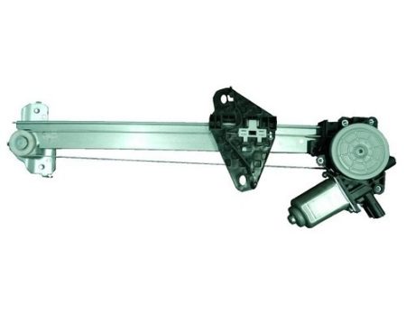 Left Rear door glass regulator Power; Regulator & Motor Assy - HONDA FIT 2009-2014