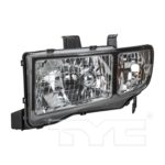 Left Headlamp assy composite all; Lens/Housing Only - HONDA RIDGELINE 2006-2008